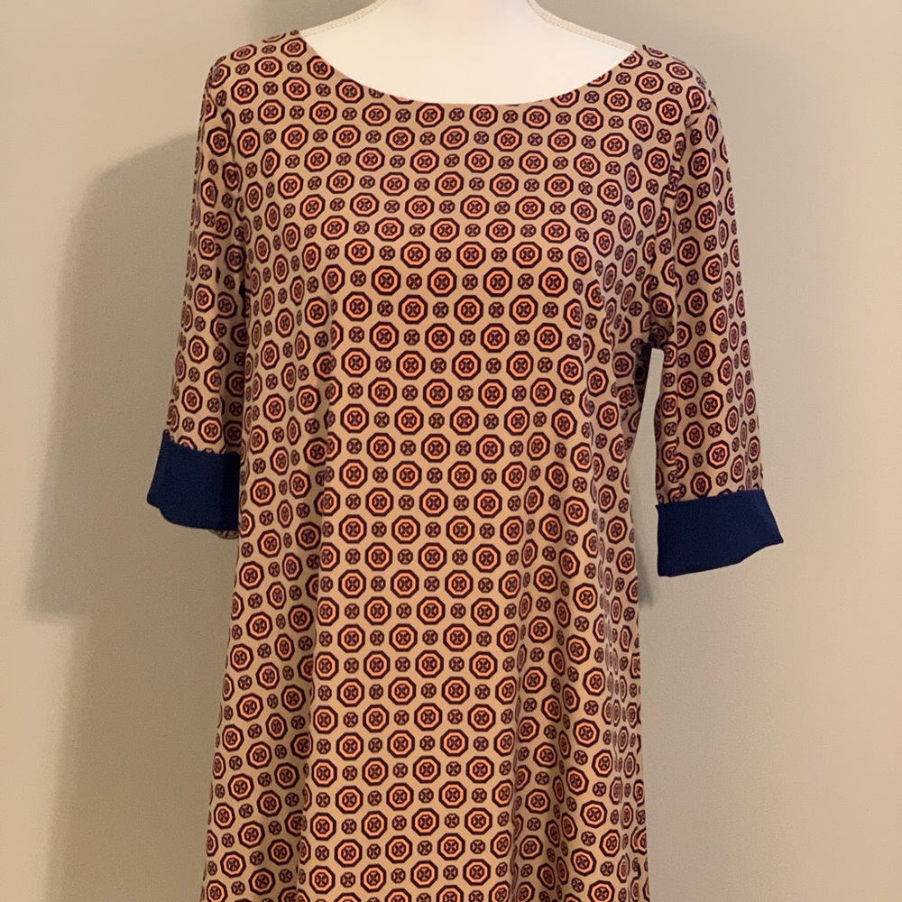 Three quarter length Aline dress